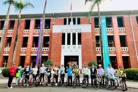 以行動迎接127週年校慶 南大單車行結合健康永續與跨世代情誼