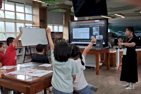 南大攜手官田國小 生態科學藝術跨域課程點亮暑期學習