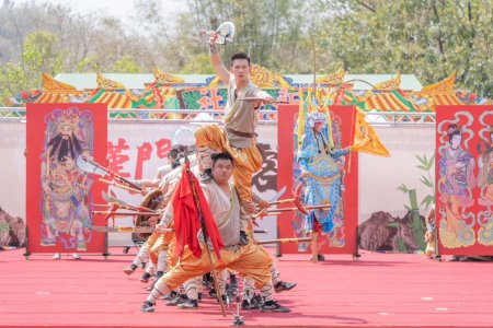 南大民俗隊10月18日於南瀛國際民俗藝術節登台 再現傳統武藝風華