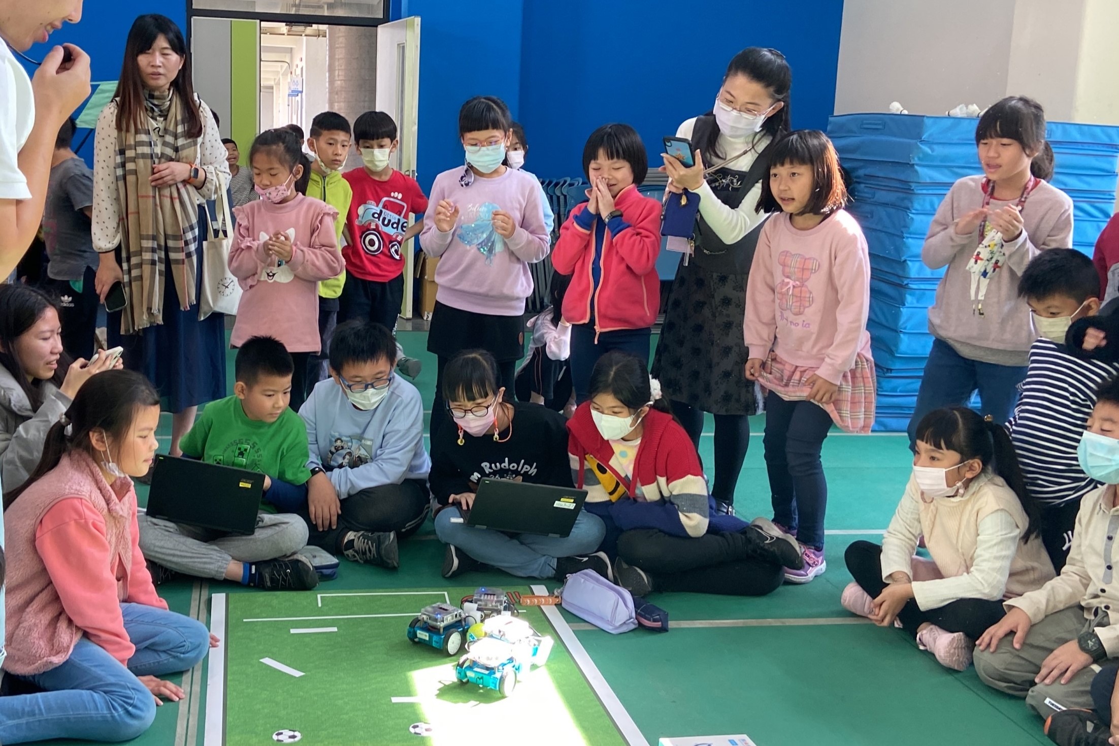 南大師資生Schema團隊啟動大光國小運算思維課程