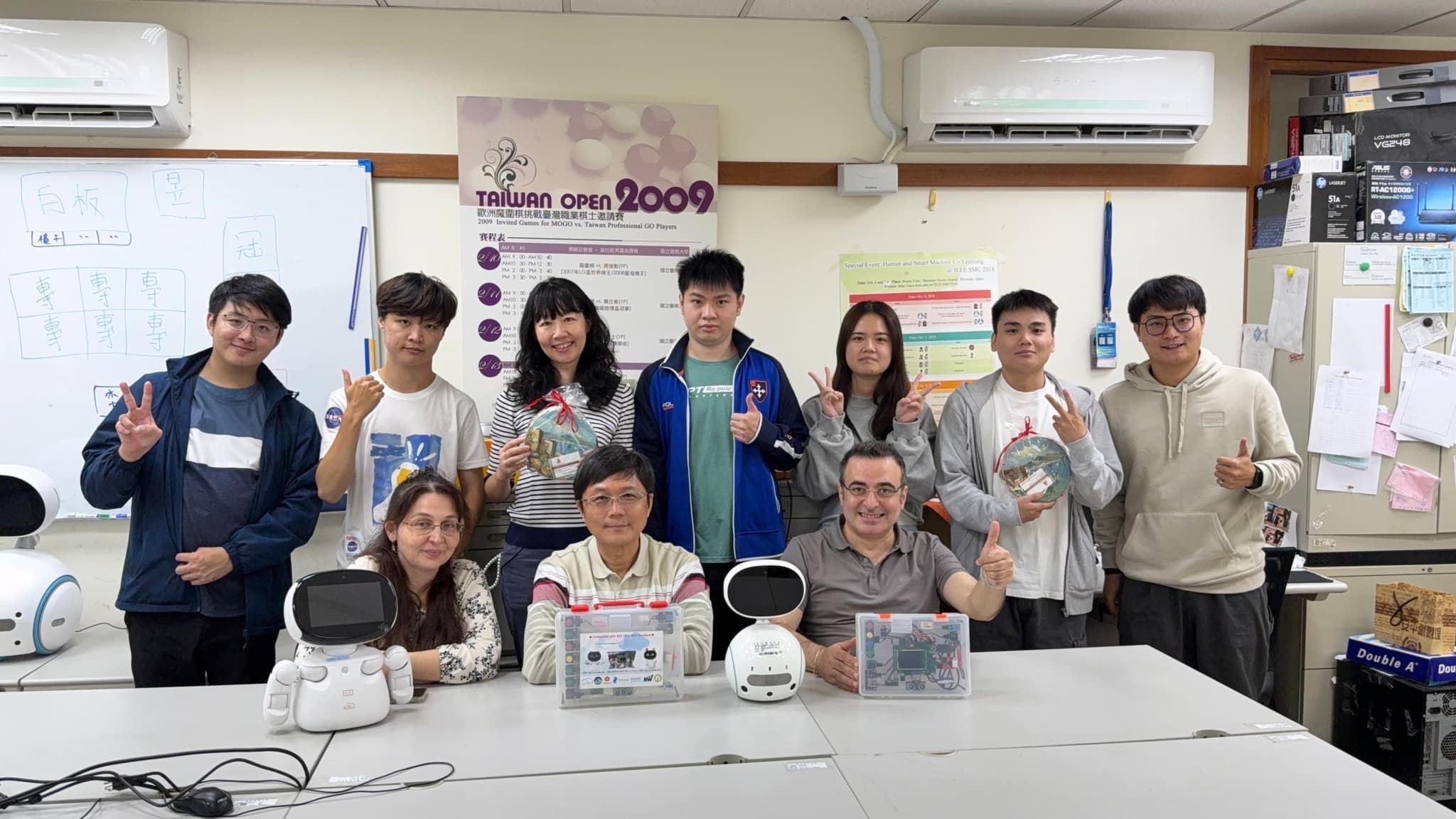 混合量子基因演算法 HQGA 台灣團隊與義大利團隊交流中