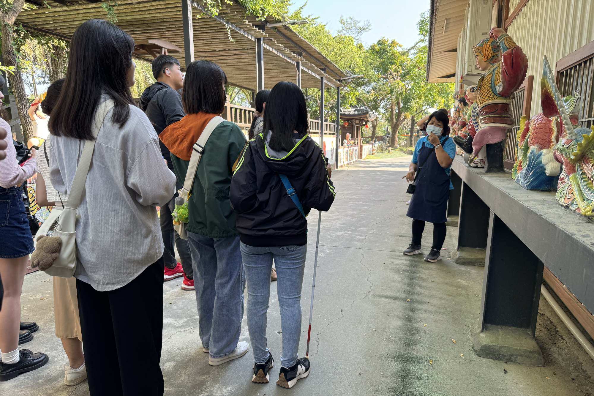 南大透過文化與藝術體驗,拓展身障學生視野,並激發潛能與自信心