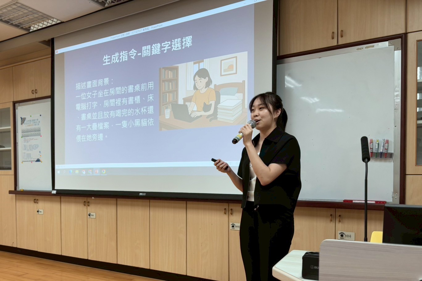 參與南大簡報競賽同學,展現語言表達的流暢度與邏輯思維的整合力,並呈現出高度的公共議題意識