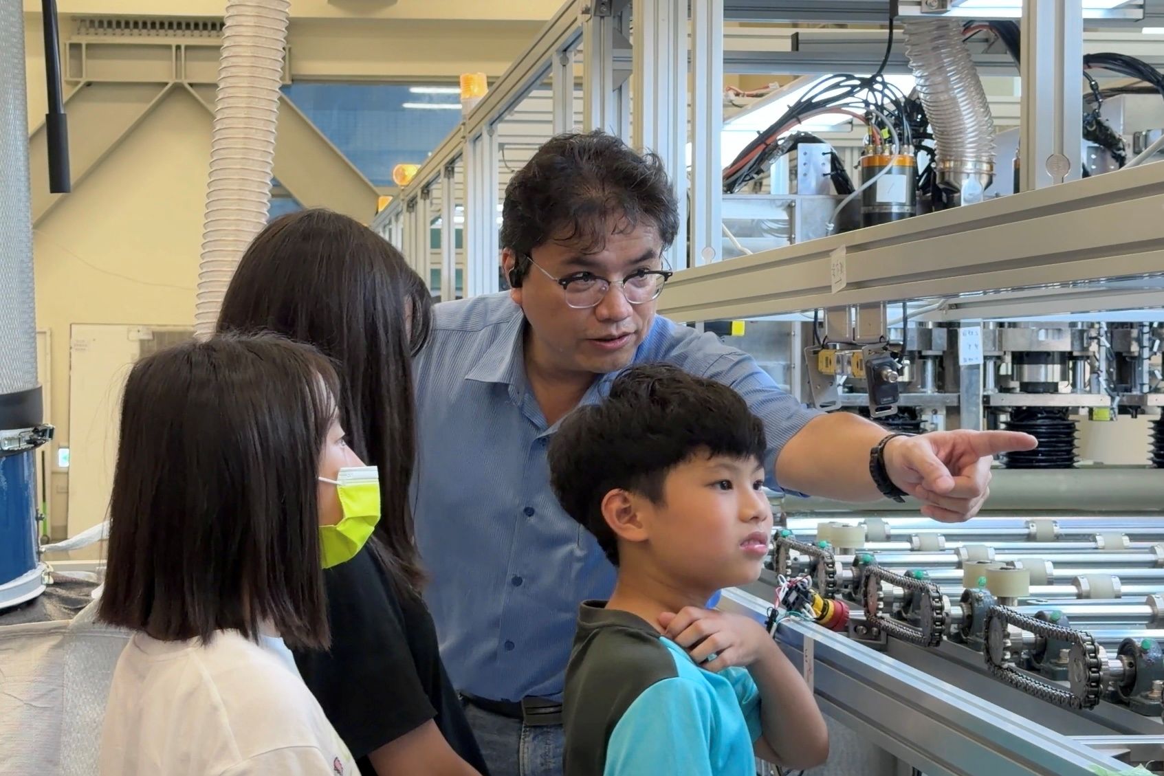 NUTN brings students to industry sites to explore real-world applications of solar panel recycling.