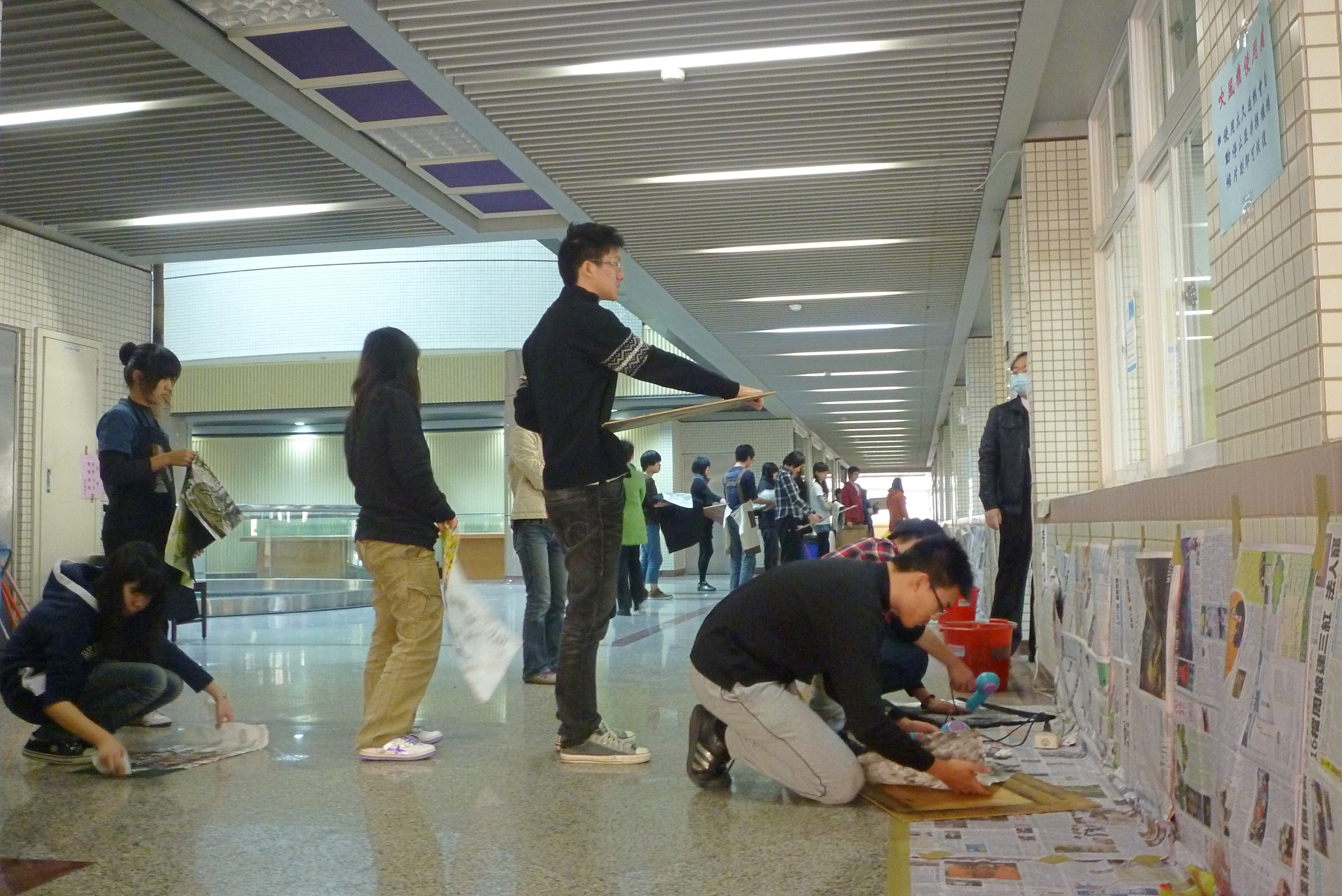 大學美術術科考試南區試務  南大盡心承辦(2011.2.14)