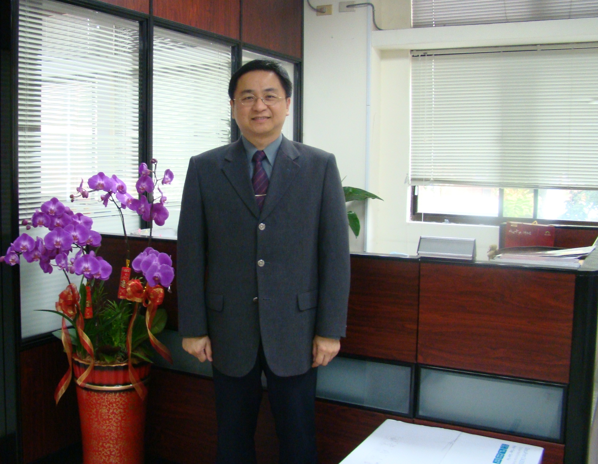 學務處新任主管—李建億學務長(2012.3.5)
