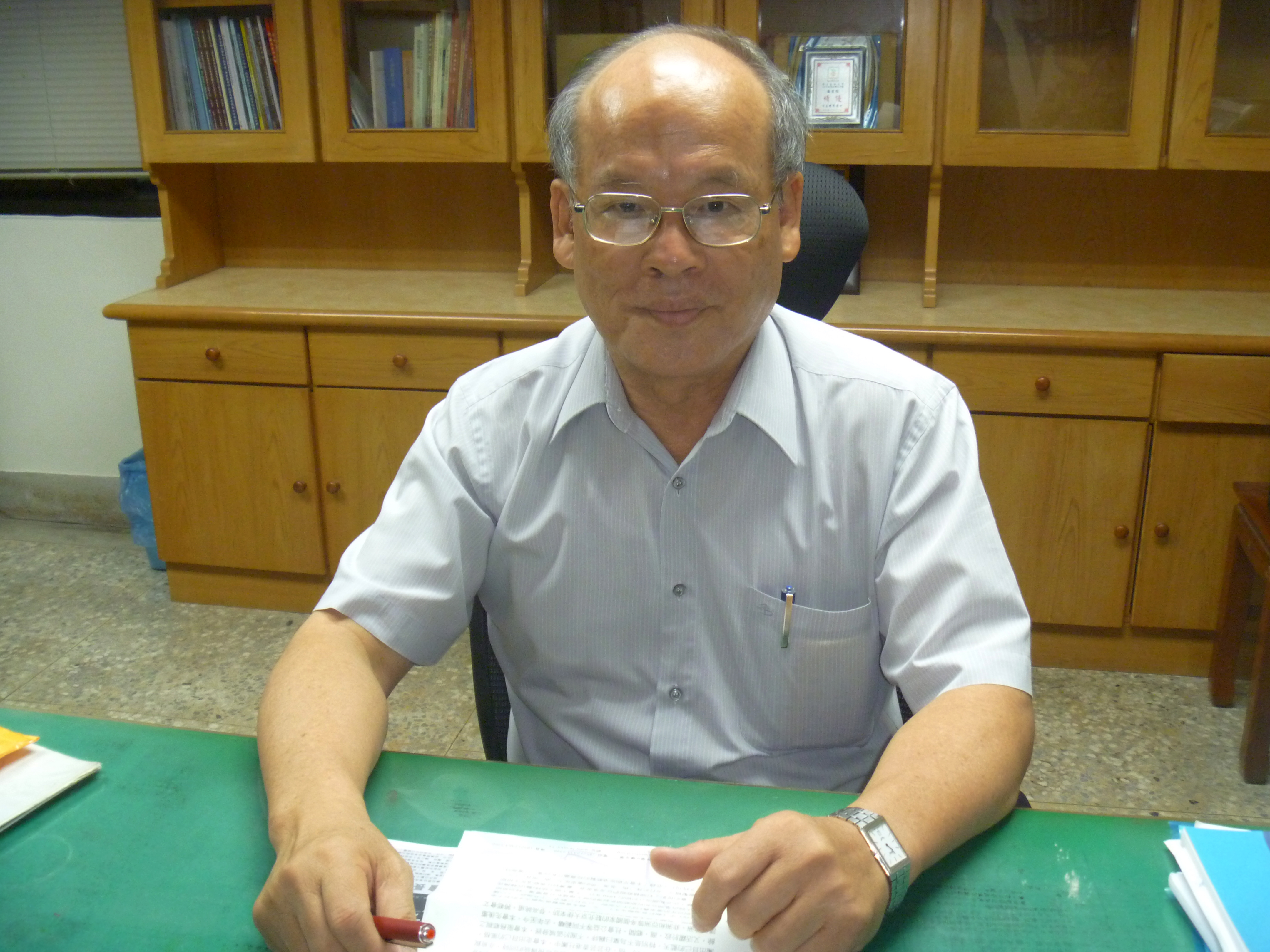 用心打造南大書香殿堂     張清榮館長專訪(2013.9.2)