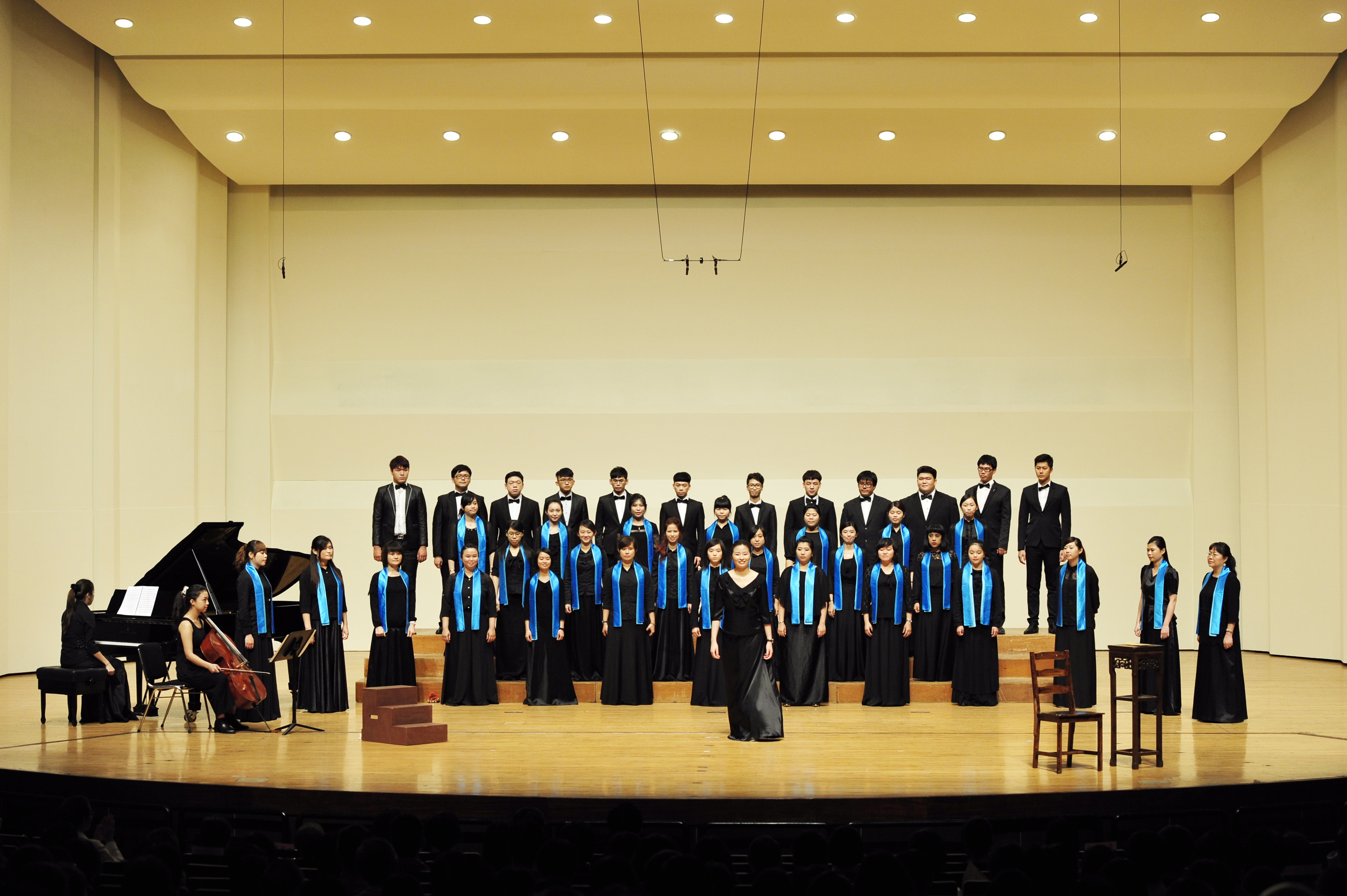 藝術盛宴～南大音樂系合唱團舉辦巡迴演唱會(2014.12.5)