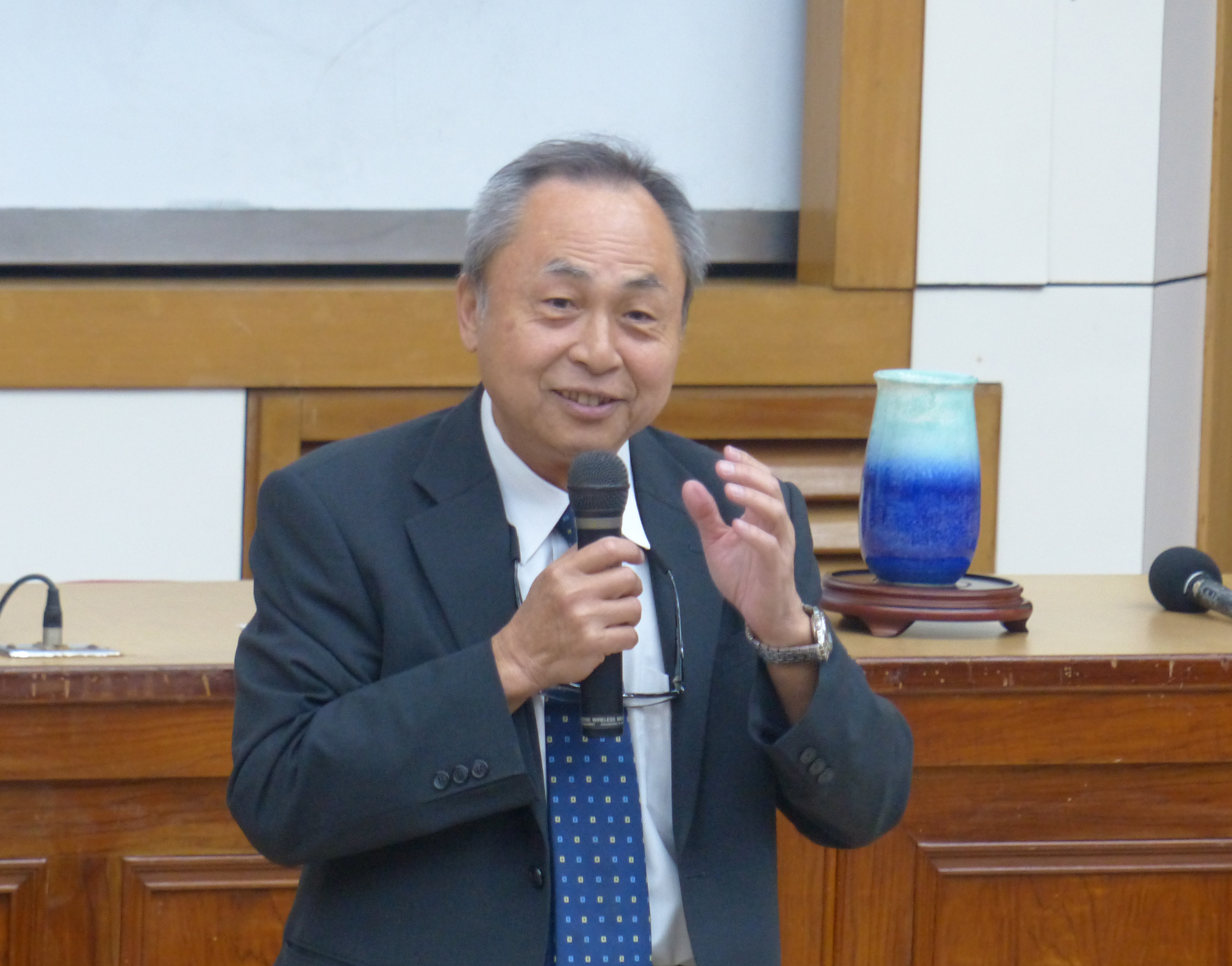 回頭望望這些年  陳俊偉局長與南大生笑談南科點滴(2015.3.10)