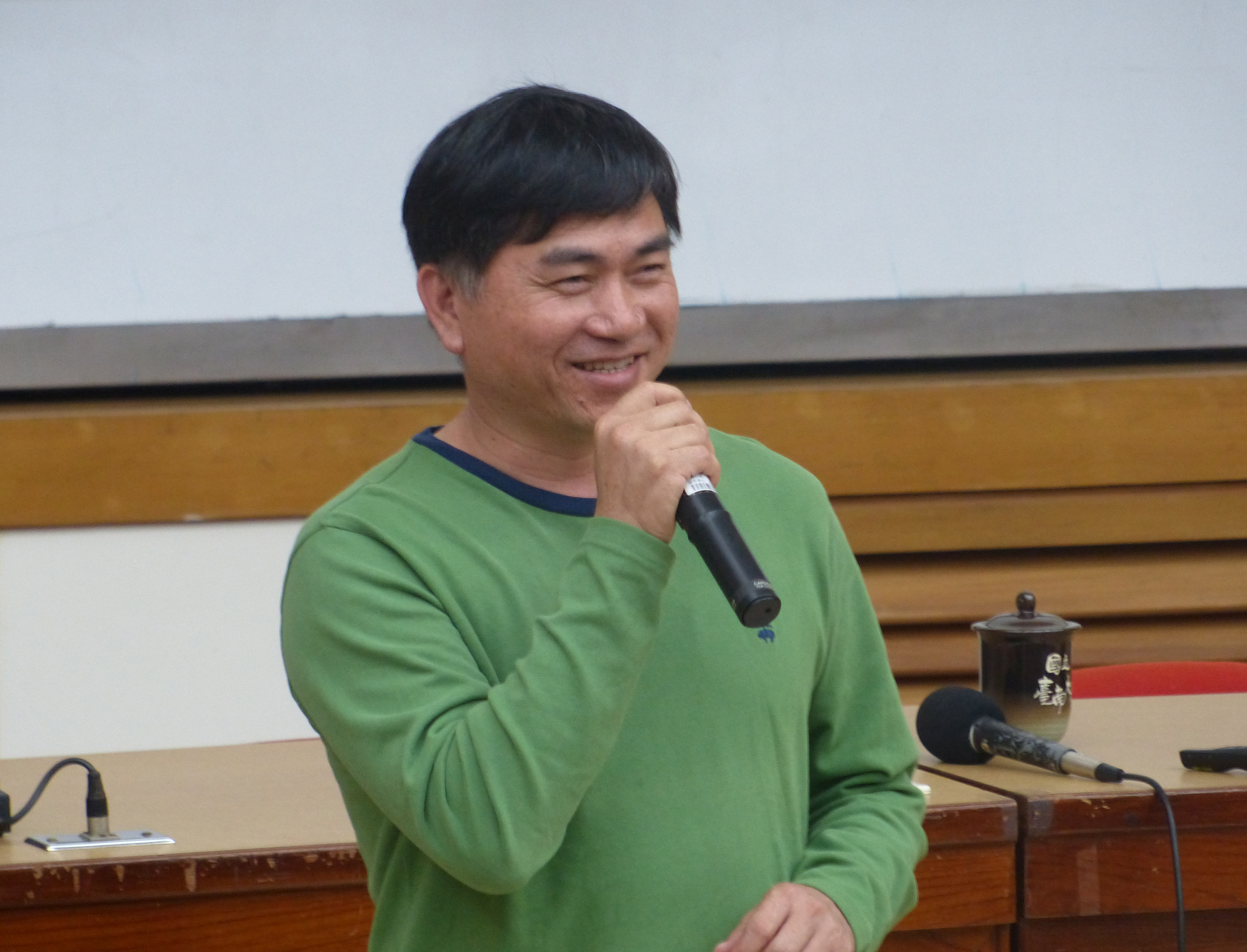 台郡科技鄭明智董事長南大開講(2015.4.7)