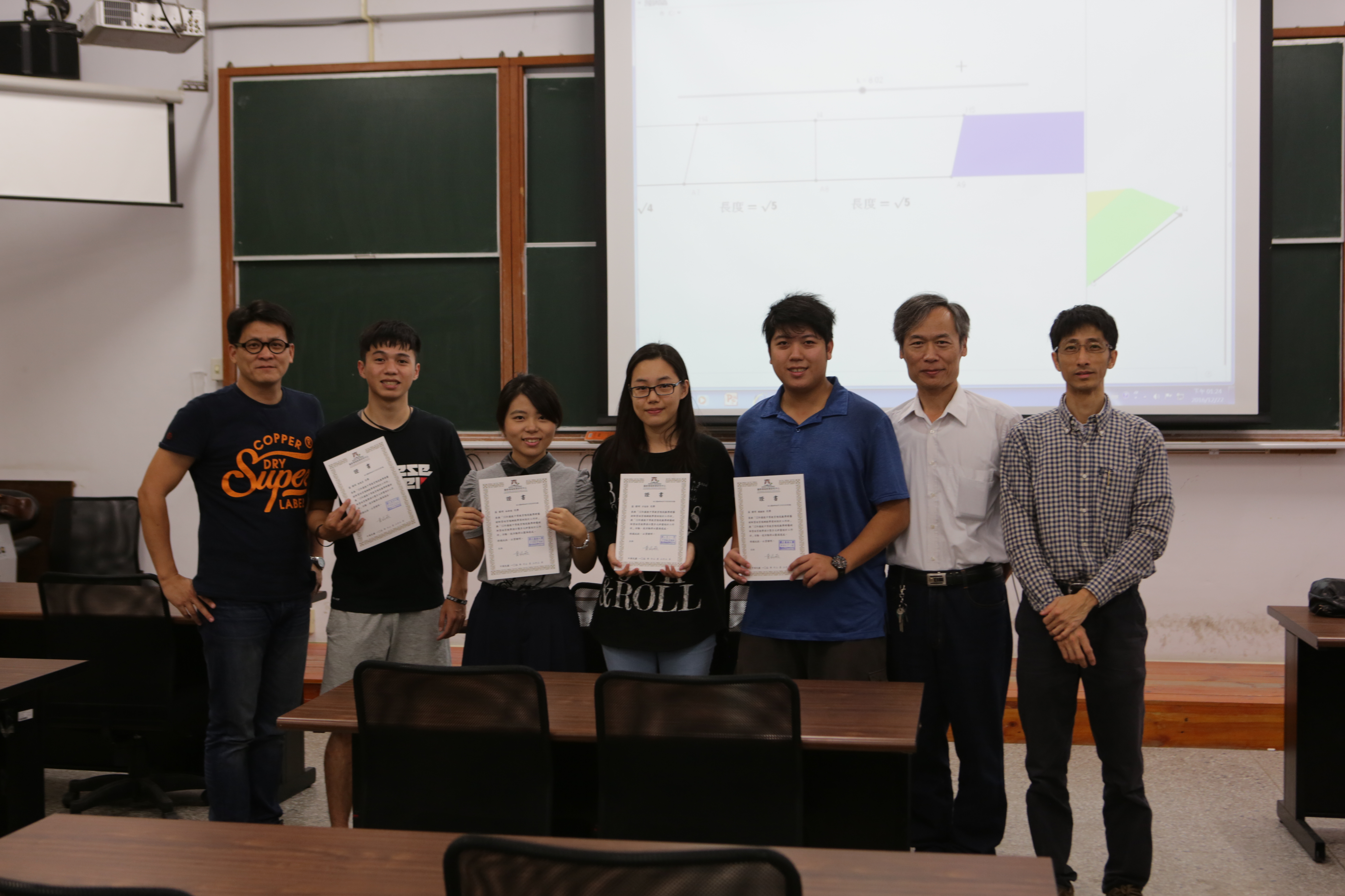南大與彰師大合辦數學與藝術跨領域領綱導入師培工作坊(2016.12.29)