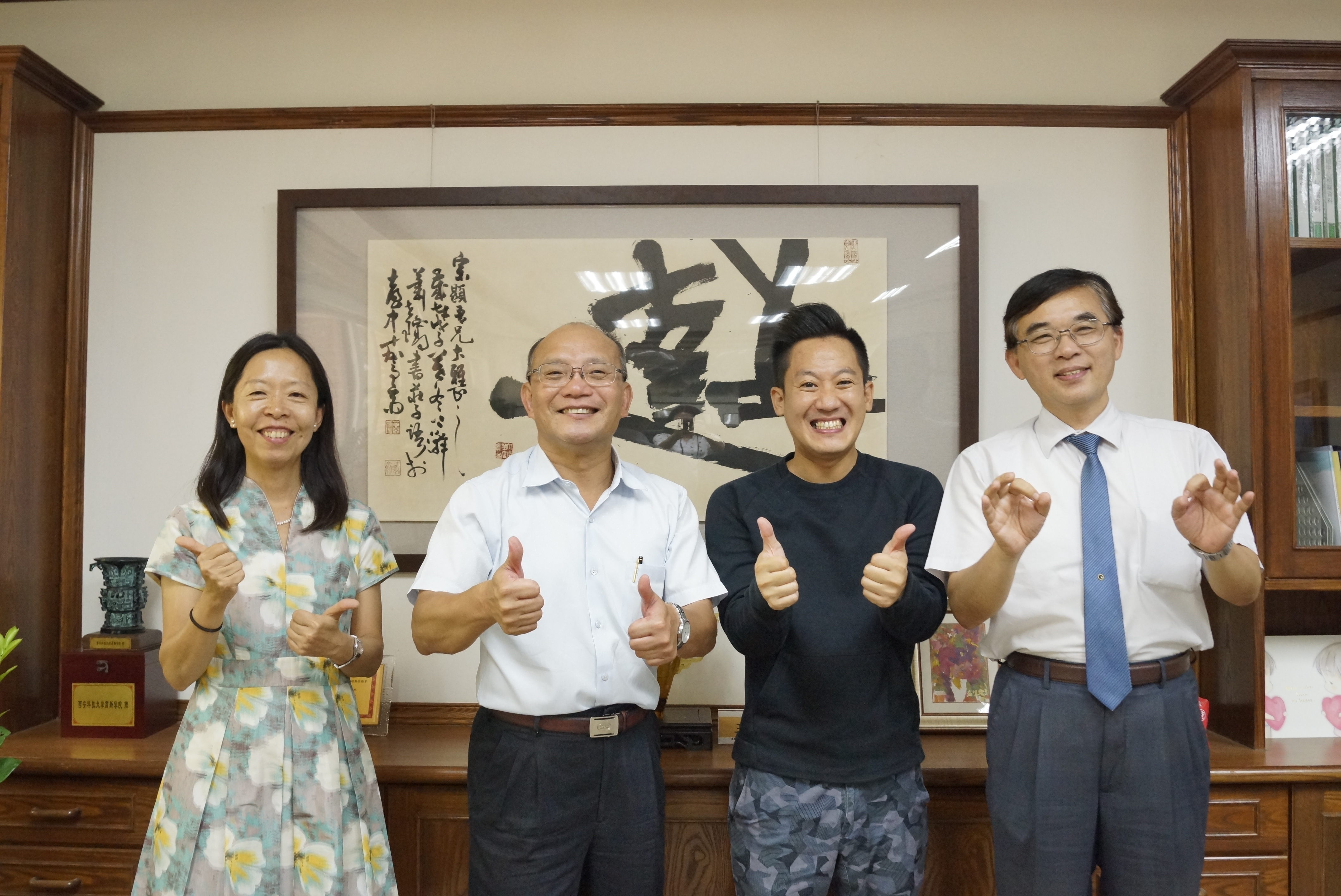 街頭路跑創辦人胡杰蒞臨南大暢談「嘿！這就是康莊大道」(2018.5.16)