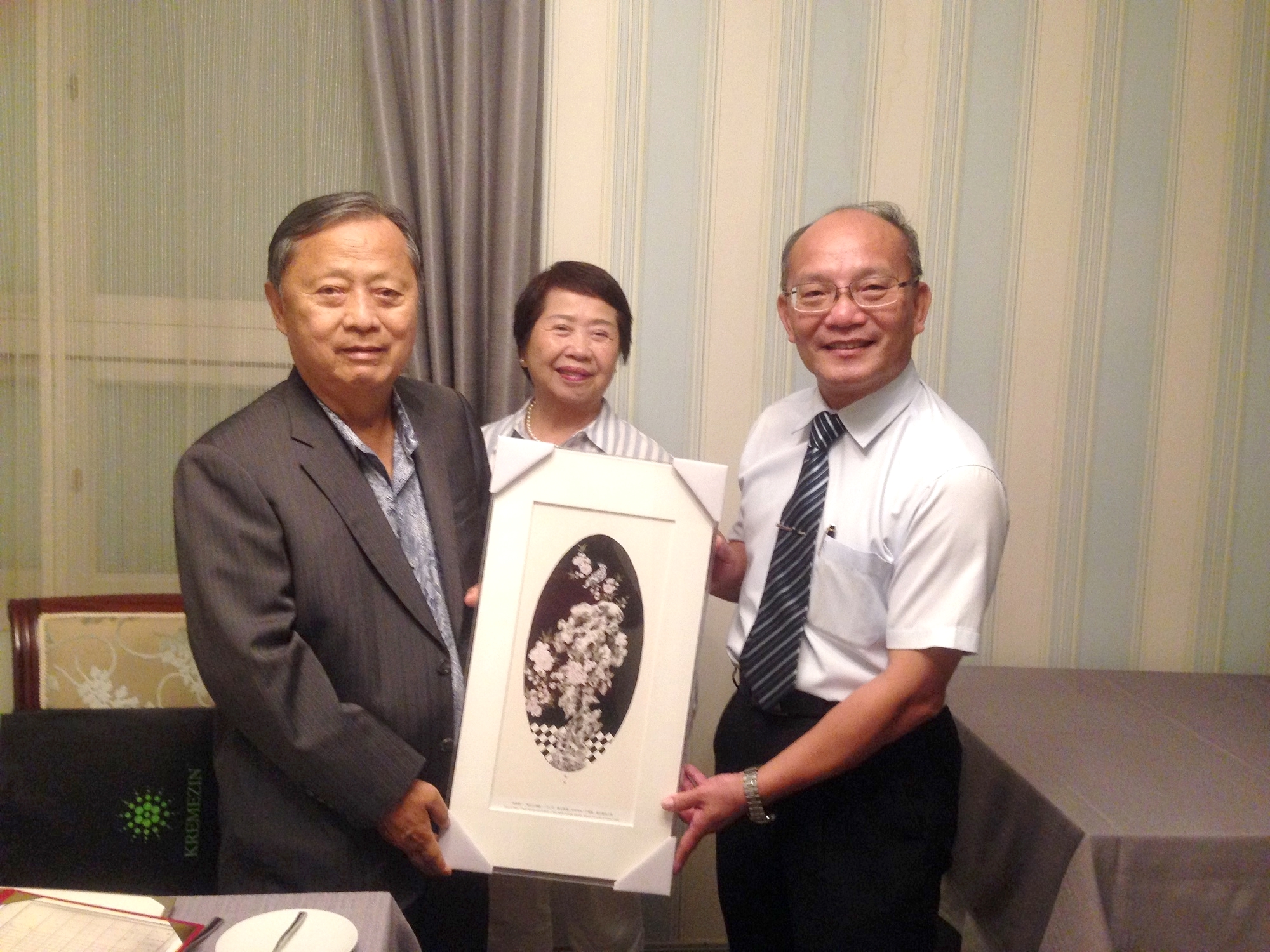 旅美傑出校友張見齊董事長慨捐助學 提攜後進不遺餘力(2018.6.21)