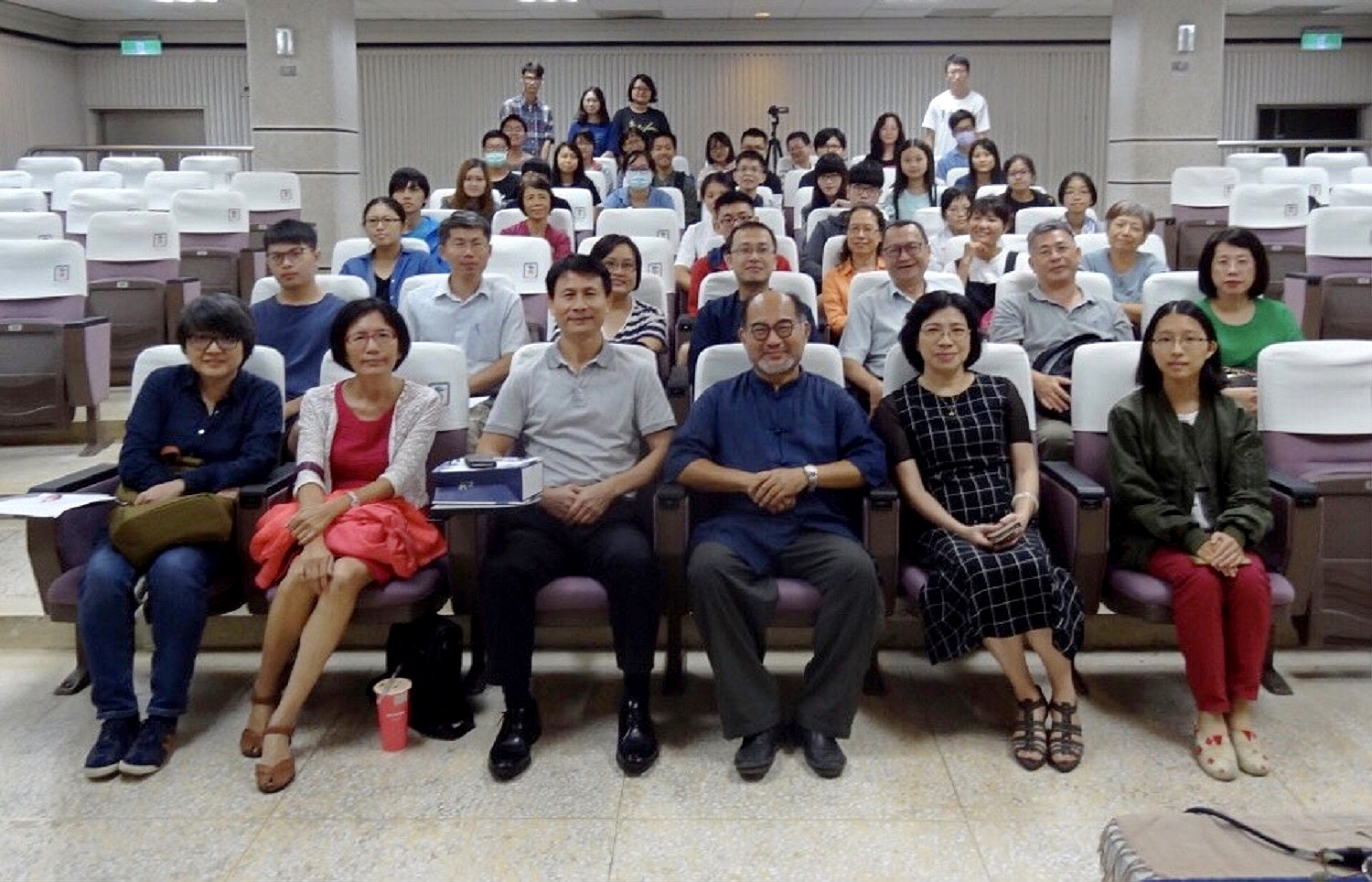 「老掉牙？好玩藝」南大千禧書法講座林文昭先生談四君子的寫意與畫意(2018.10.5)