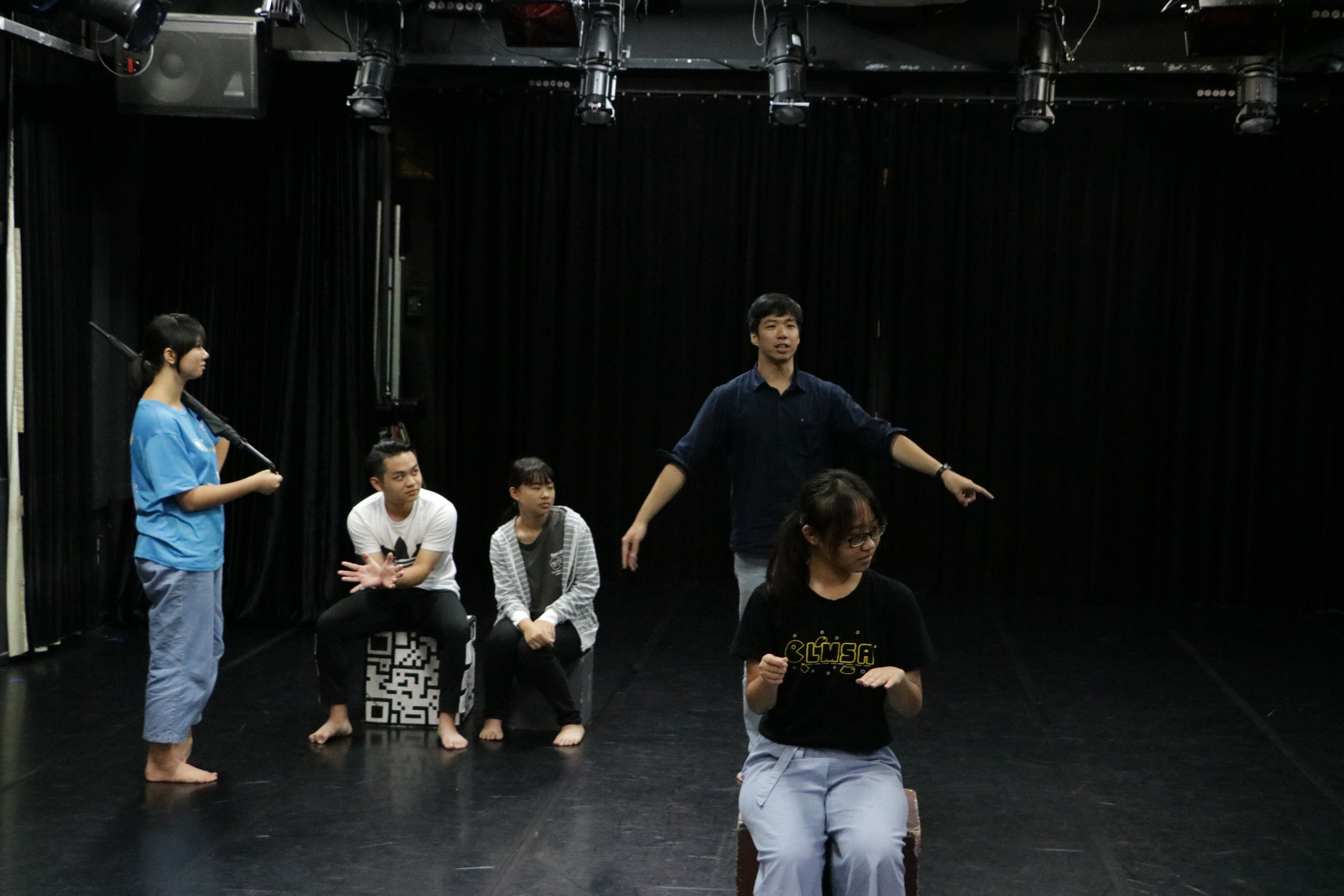 臺南大學戲劇營「假戲真探」引領高中生進入戲劇的奇幻世界(2019.7.10)