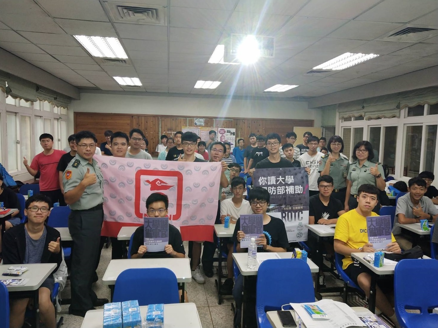 南大舉辦全民國防教育暨ROTC國軍人才招募(2019.9.19)