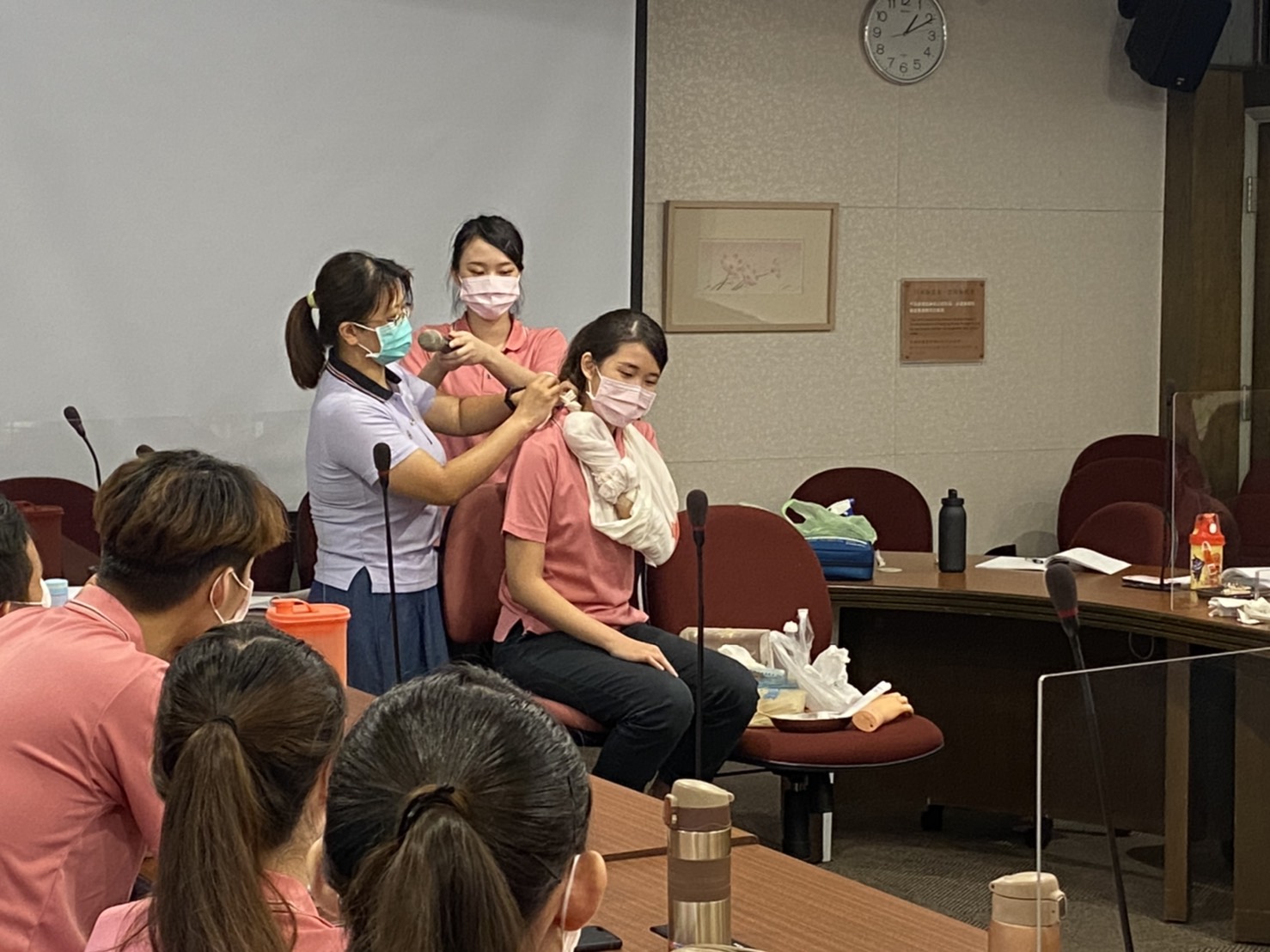 「親愛的，你的生命有我罩」南大親善大使團BLS基礎救命術課程