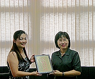 南灣中文學校葉敏芬校長來訪(2007.8.24)